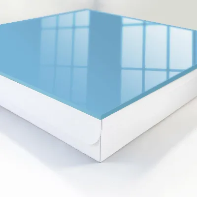 Wall mounted key box Sky blue