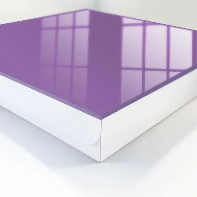 Wall mounted key box purple