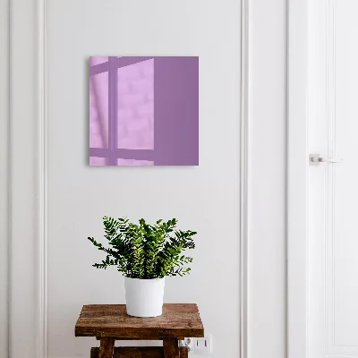 Wall mounted key box purple