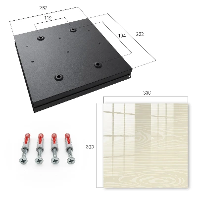 Key box for wall Wood structure