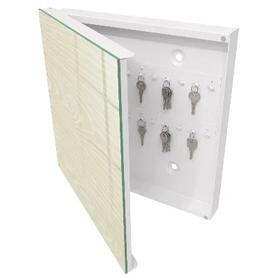 Key box for wall Wood structure