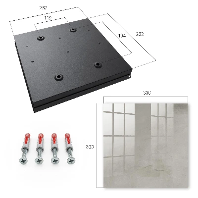 Key cabinet Grey texture