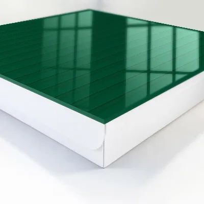Key box for wall Green stripes