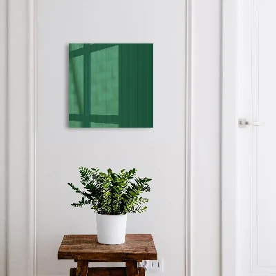 Key box for wall Green stripes