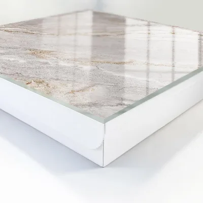 Wall mounted key box Grey marble