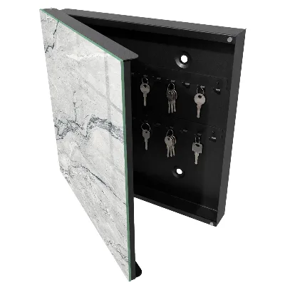 Key box for wall Stone pattern