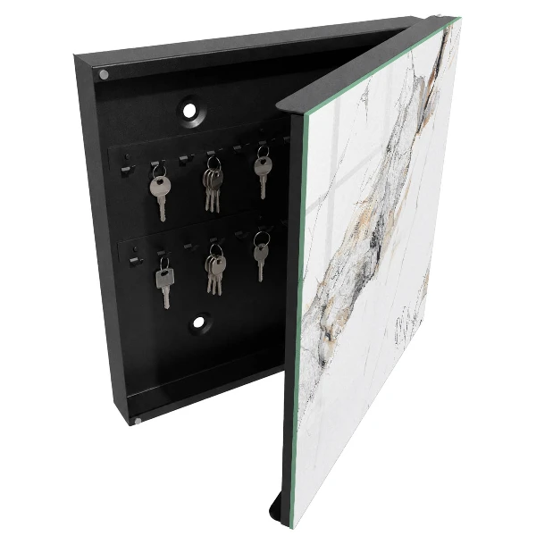 Wall mounted key box Marble elegance