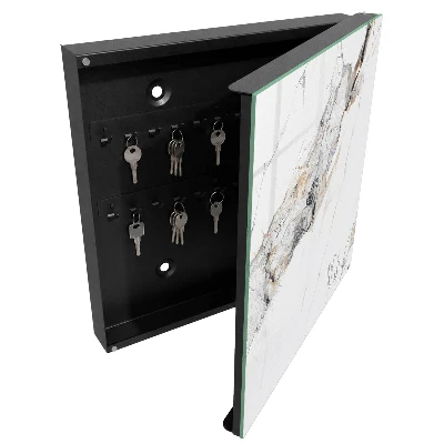 Wall mounted key box Marble elegance