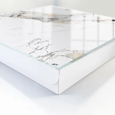 Wall mounted key box Marble elegance
