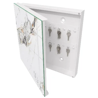 Wall mounted key box Marble elegance