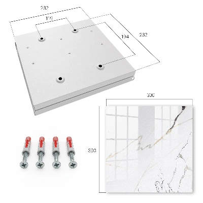 Key cabinet Elegant marble