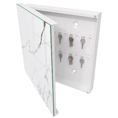 Key cabinet Elegant marble