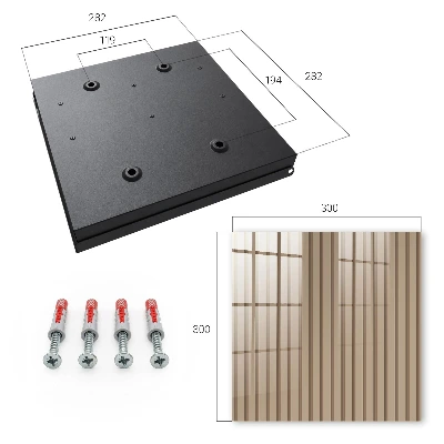 Key box for wall Soothing stripes