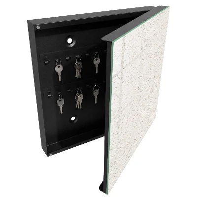 Wall mounted key box Dotted pattern