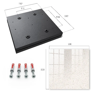 Wall mounted key box Dotted pattern