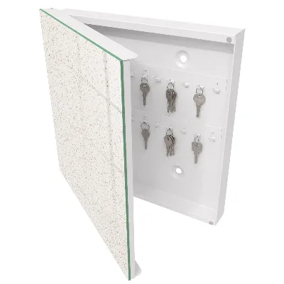 Wall mounted key box Dotted pattern