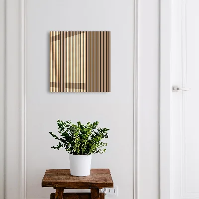 Key box for wall Minimalist stripes