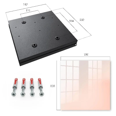 Wall mounted key box Pastel minimalism