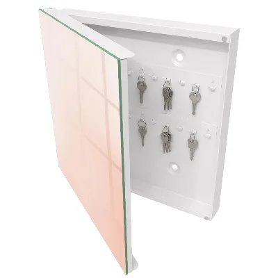 Wall mounted key box Pastel minimalism