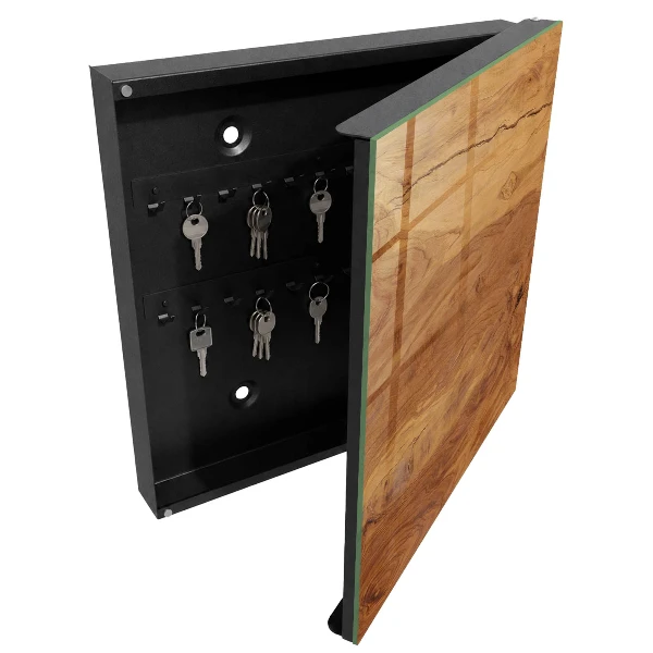 Key cabinet Wood texture