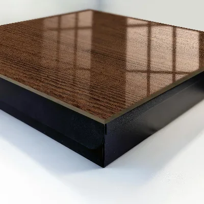Wall mounted key box Wood texture