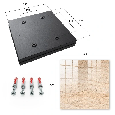Key cabinet Stone texture