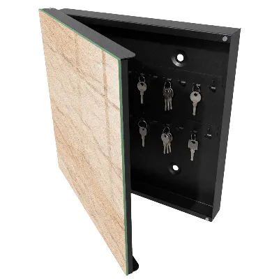 Key cabinet Stone texture