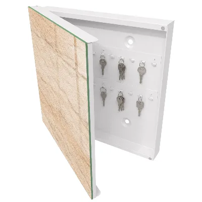 Key cabinet Stone texture