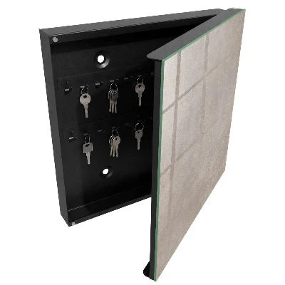 Key box for wall Elegant texture