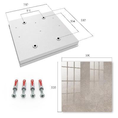 Key box for wall Elegant texture