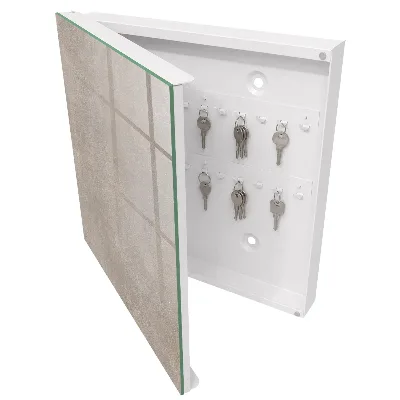 Key box for wall Elegant texture