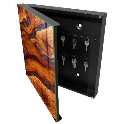 Wall mounted key box Essence of wood