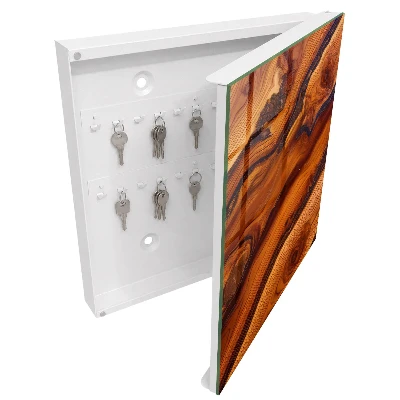 Wall mounted key box Essence of wood