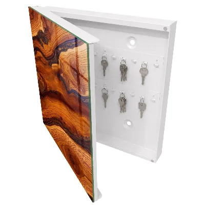 Wall mounted key box Essence of wood
