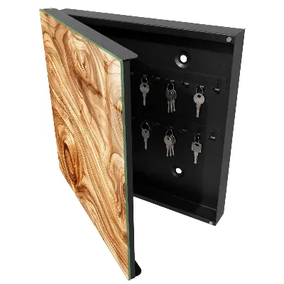 Key cabinet Wood waves
