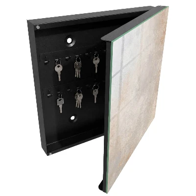 Wall mounted key box Rustic elegance