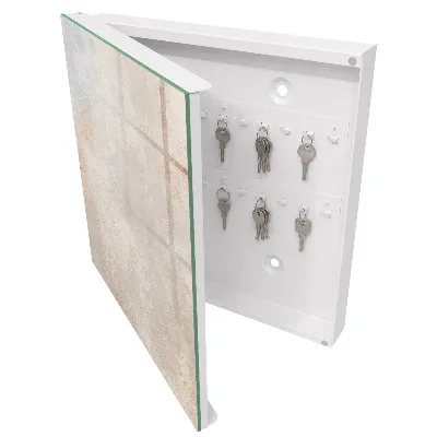 Wall mounted key box Rustic elegance