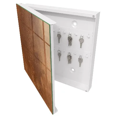 Key cabinet Leather texture