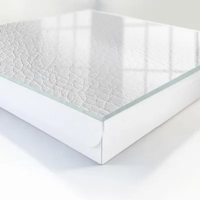 Key box for wall Light leather texture