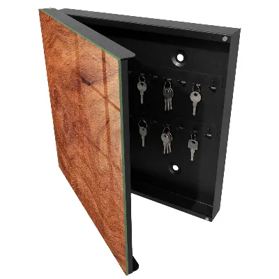 Key cabinet Wood texture