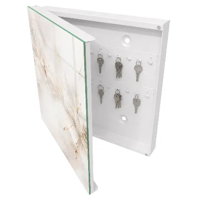 Key box for wall Elegant flower
