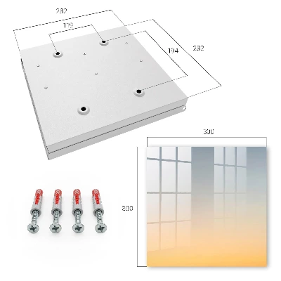 Key cabinet Pastel sunrise