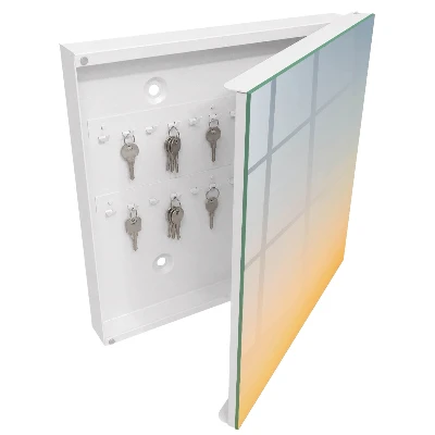Key cabinet Pastel sunrise