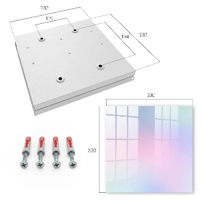 Wall mounted key box Pastel harmony