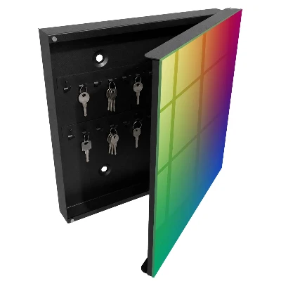 Key box for wall Colorful gradient