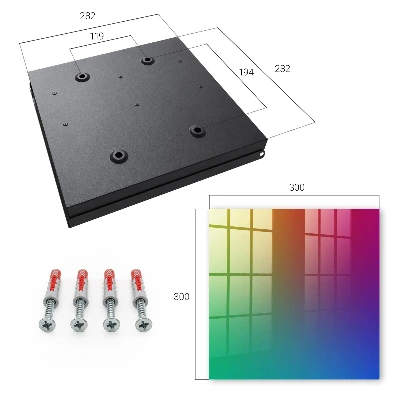 Key box for wall Colorful gradient
