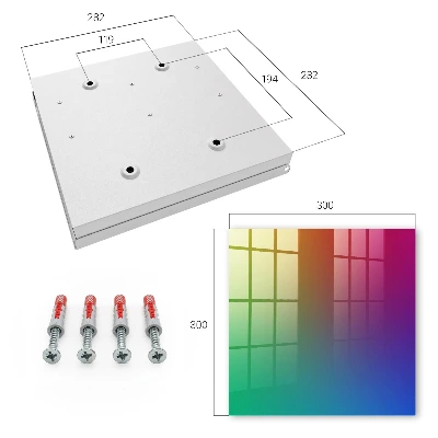 Key box for wall Colorful gradient