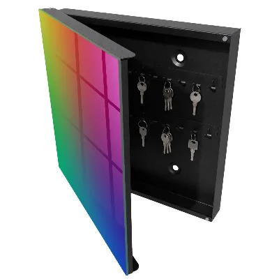Key box for wall Colorful gradient