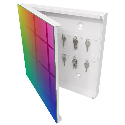 Key box for wall Colorful gradient