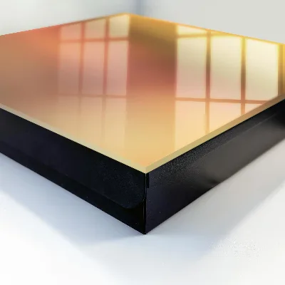 Wall mounted key box Warm gradient